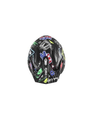 CASCO UFO TRIAL JET SHERATAN NEGRO MULTI