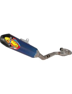 SISTEMA COMPLETO DE ESCAPE AKRAPOVIC FACTORY 4.1 RCT KAWASAKI KX 450 24-25 KX 450X 24-25 TITANIO