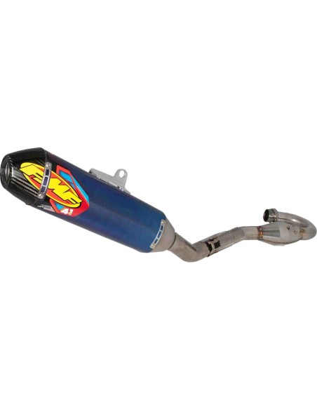 SISTEMA COMPLETO DE ESCAPE AKRAPOVIC FACTORY 4.1 RCT KAWASAKI KX 450 24-25 KX 450X 24-25 TITANIO