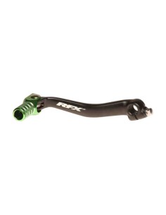 PEDAL DE CAMBIO RFX KAWASAKI KX 80 81-00 KX 85 01-24 NEGRO-VERDE
