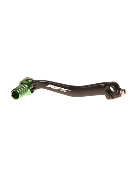 PEDAL DE CAMBIO RFX KAWASAKI KX 80 81-00 KX 85 01-24 NEGRO-VERDE