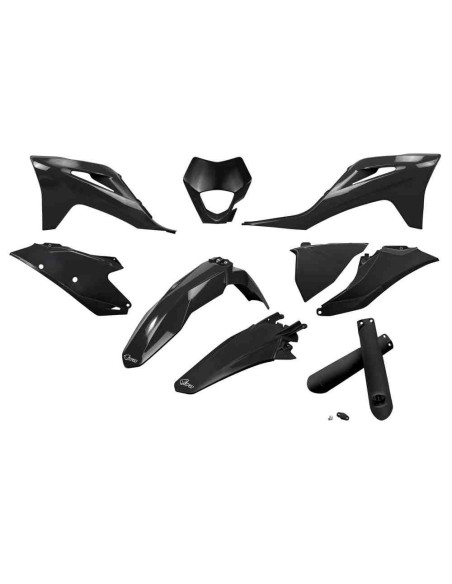 KIT PLASTICOS UFO GAS GAS EC 2021-2023 NEGROS