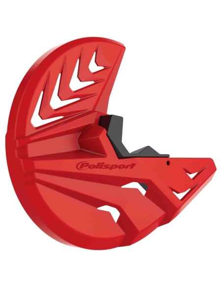PROTECTOR DISCO DELANTERO POLISPORT GAS GAS EC/ECF 21-24 MC/MCF/EX/EXF 21-24 ROJO