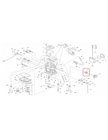MUELLE CARBURADOR KEIHIN FCR 32-33-35-37-39-41