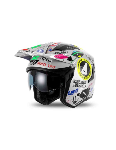 CASCO UFO TRIAL JET SHERATAN GRIS MULTI