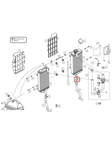 ABRAZADERATORRO SIN FIN 16-27 (10107270027) INOX FE