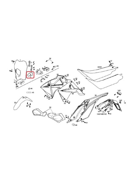 GUIA LATIGUILLO SUPERIOR BLANCO GAS GAS EC 11-13