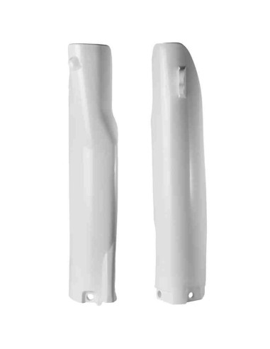 PROTECTORES DE HORQUILLA POLISPORT YAMAHA WR 250F 06-19 WR 450F 06-18 BLANCOS