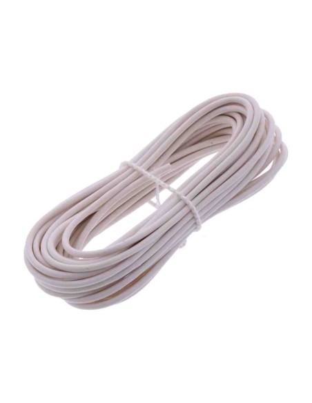 CABLE FLY 5 METROS 0.75MM BLANCO