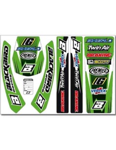 KIT ADHESIVOS BLACKBIRD UNIVERSALES VERDES