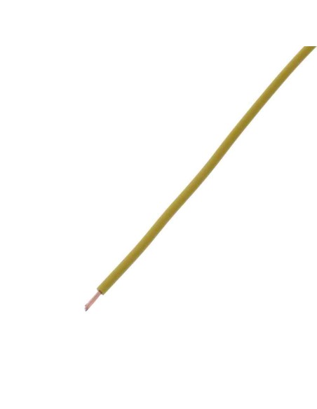 CABLE ELECTRICO FLY SECCION 0.75 AMARILLO - 1 METRO CABLE ELECTRICO FLY SECCION 0.75 AMARILLO - 1 METRO
