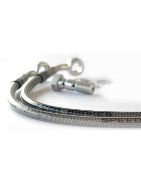 LATIGUILLO DE FRENO TRASERO VENHILL GAS GAS EC 125-300 03-19 PLATA