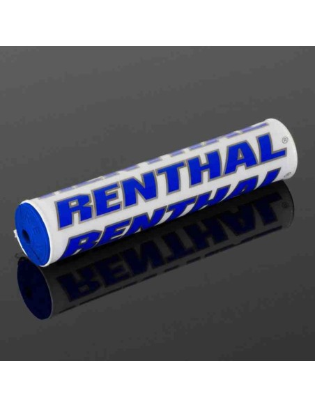 PROTECTOR MANILLAR RENTHAL CON BARRA BLANCO AZUL