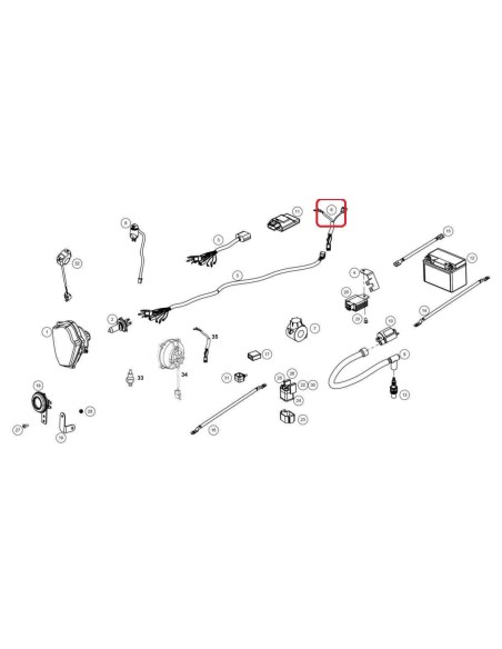 INSTALACION LUZ MATRICULA GAS GAS EC 18-19 RIEJU MR 250/300