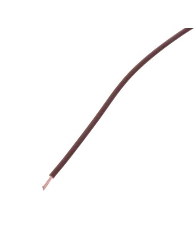 CABLE ELECTRICO FLY SECCION 0.75 MARRON - 1 METRO