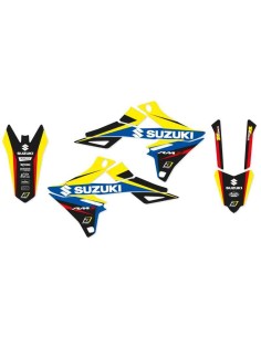 OUTLET KIT ADHESIVOS BLACKBIRD DREAM 4 SUZUKI RMZ 250 19-23 RMZ 450 18-23