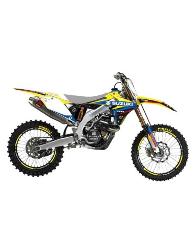 OUTLET KIT ADHESIVOS BLACKBIRD DREAM 4 SUZUKI RMZ 250 19-23 RMZ 450 18-23