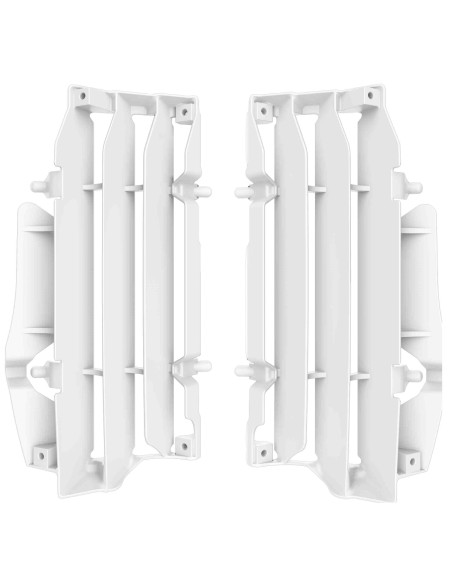 KIT REJILLAS DE RADIADOR POLISPORT BETA RR 2T/4T 20-24 BLANCAS