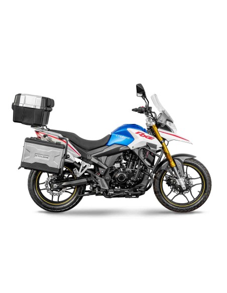 CYCLONE RX1 125 PRO EURO5+ BLANCA AZUL