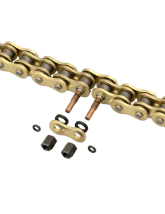 CADENA EK 520SRX2 QX-RING REFORZADA RETENES ACERO 118 PASOS - ESLABON REMACHE ESPECIAL 2