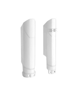 PROTECTORES DE HORQUILLA POLISPORT ENVOLVENTES KTM SX/SXF 15-24 EXC/EXCF 16-24 GAS GAS 21-23 BLANCOS