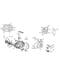 JUNTA TAPA FILTRO DE ACEITE CYCLONE RX1