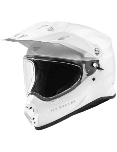 CASCO FLY RACING TREKKER SOLID BLANCO