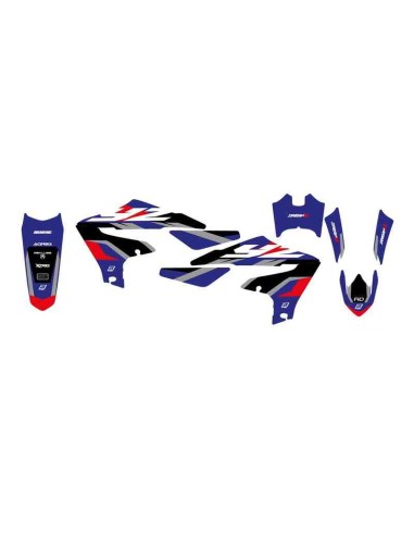 KIT ADHESIVOS BLACKBIRD DREAM 5 YAMAHA YZ 250F 19-23 250FX 19-23 YZ 450F 18-22 450FX 18-22