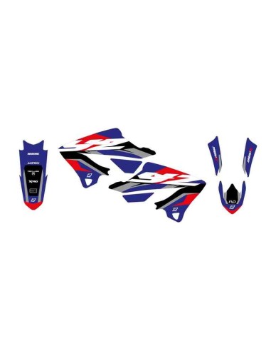KIT ADHESIVOS BLACKBIRD DREAM 5 YAMAHA YZ 125/250 22-25