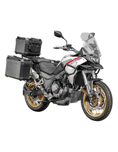 CYCLONE RX6 EXPLORER BLANCA - 3 MALETAS ALUMINIO