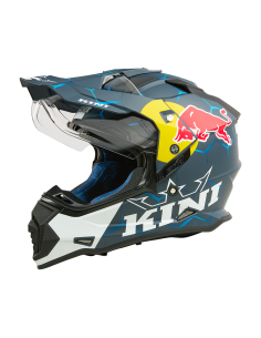 CASCO KINI RED BULL ADVENTURE 1.0 AZUL BLANCO