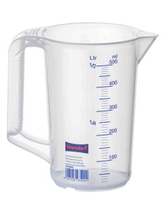 JARRA DOSIFICADORA DE PLASTICO HUNERSDORFF 1 LITRO
