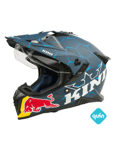 CASCO KINI RED BULL ADVENTURE 2.0 AZUL BLANCO