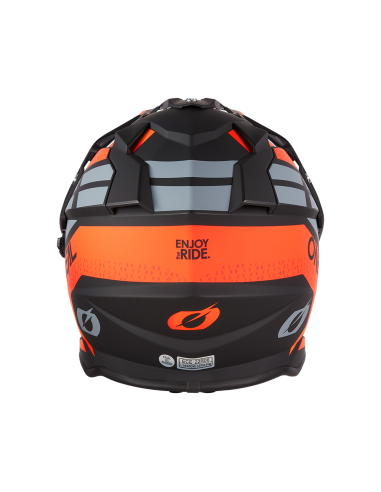 CASCO ONEAL SIERRA R NARANJA NEGRO GRIS
