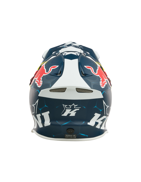 CASCO KINI RED BULL MXC1 1.0 AZUL BLANCO