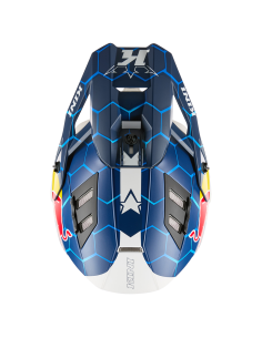 CASCO KINI RED BULL EXC 1.0 AZUL BLANCO 2