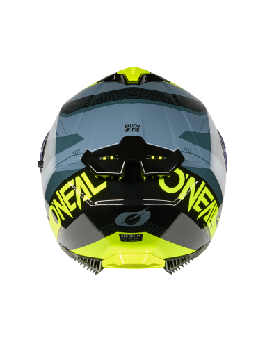 CASCO ONEAL CHALLENGER EXO NEGRO GRIS AMARILLO FLUOR