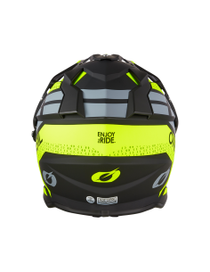 CASCO ONEAL SIERRA R AMARILLO FLUOR NEGRO GRIS 2