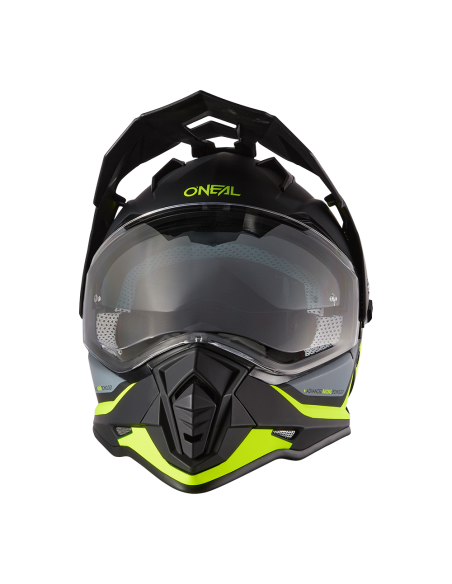CASCO ONEAL SIERRA R AMARILLO FLUOR NEGRO GRIS