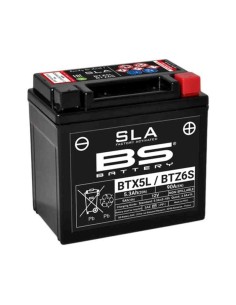BATERIA BS BATTERY BTX5L SLA - YTX5L-BS