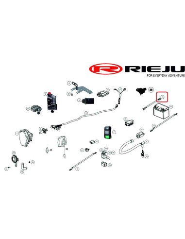 CABLE NEGATIVO BATERIA A MASA MOTOR MR 2025