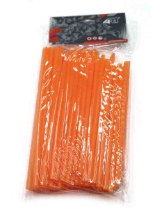 KIT FUNDAS DE RADIOS NARANJAS