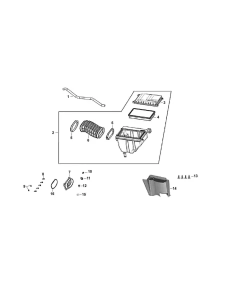 FILTRO DE AIRE CYCLONE RX600