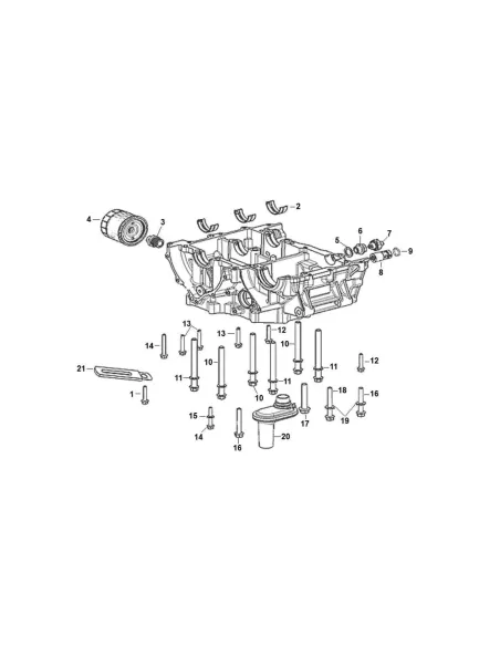 FILTRO DE ACEITE CYCLONE RX600 - RX4