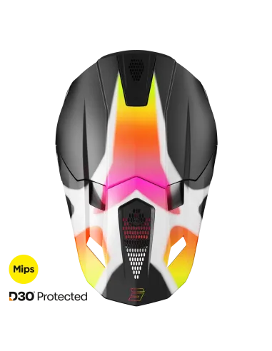 CASCO SHOT LITE DEVIL NEGRO MATE