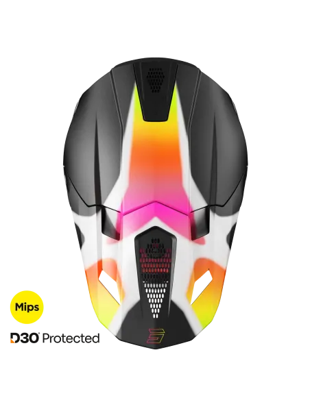 CASCO SHOT LITE DEVIL NEGRO MATE