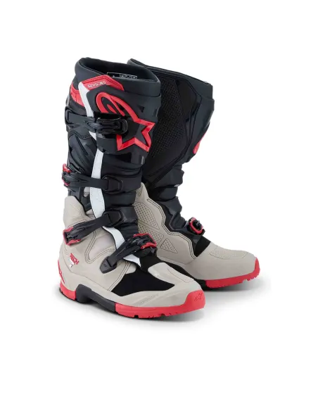 BOTAS ALPINESTARS TECH 7 ENDURO NEGRA GRIS ROJA