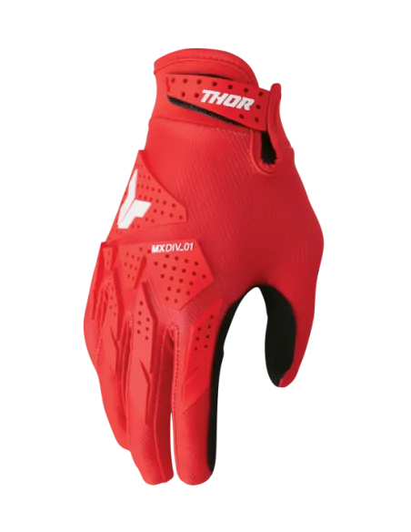 GUANTES THOR LAUNCHMODE XP ROJO