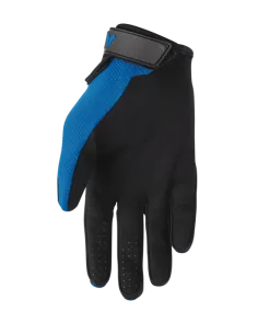 GUANTES THOR RIDEMODE STATIC NEGRO AZUL 2