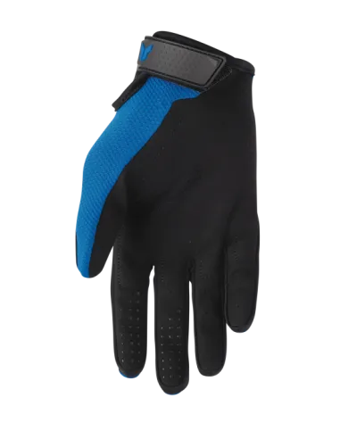 GUANTES THOR RIDEMODE STATIC NEGRO AZUL